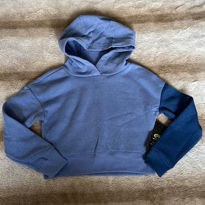 Girls Athletic Works Crop Hoodie